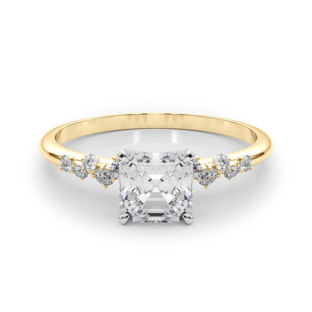 Oval Classic Lab Grown Diamond Engagement Ring - VS1 D/E/F | 14K & 18K Gold | 18K Rose Gold | Oval Lab Diamond | Picasso Gold & Diamond Chicago