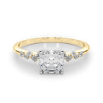 Oval Classic Lab Grown Diamond Engagement Ring - VS1 D/E/F | 14K & 18K Gold | 18K Rose Gold | Oval Lab Diamond | Picasso Gold & Diamond Chicago