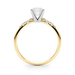 Oval Classic Lab Grown Diamond Engagement Ring - VS1 D/E/F | 14K & 18K Gold | Platinum | Oval Lab Diamond | Picasso Gold & Diamond Chicago