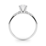 Oval Classic Lab Grown Diamond Engagement Ring - VS1 D/E/F | 14K & 18K Gold | Lab Grown Diamond Engagement Ring | Picasso Gold & Diamond | Chicago
