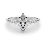 Oval Classic Lab Grown Diamond Engagement Ring - VS1 D/E/F | 14K & 18K Gold | 18K White Gold | Oval Lab Diamond | Picasso Gold & Diamond Chicago