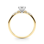 Oval Classic Lab Grown Diamond Engagement Ring - VS1 D/E/F | 14K & 18K Gold | 18K White Gold | Oval Lab Diamond | Picasso Gold & Diamond Chicago