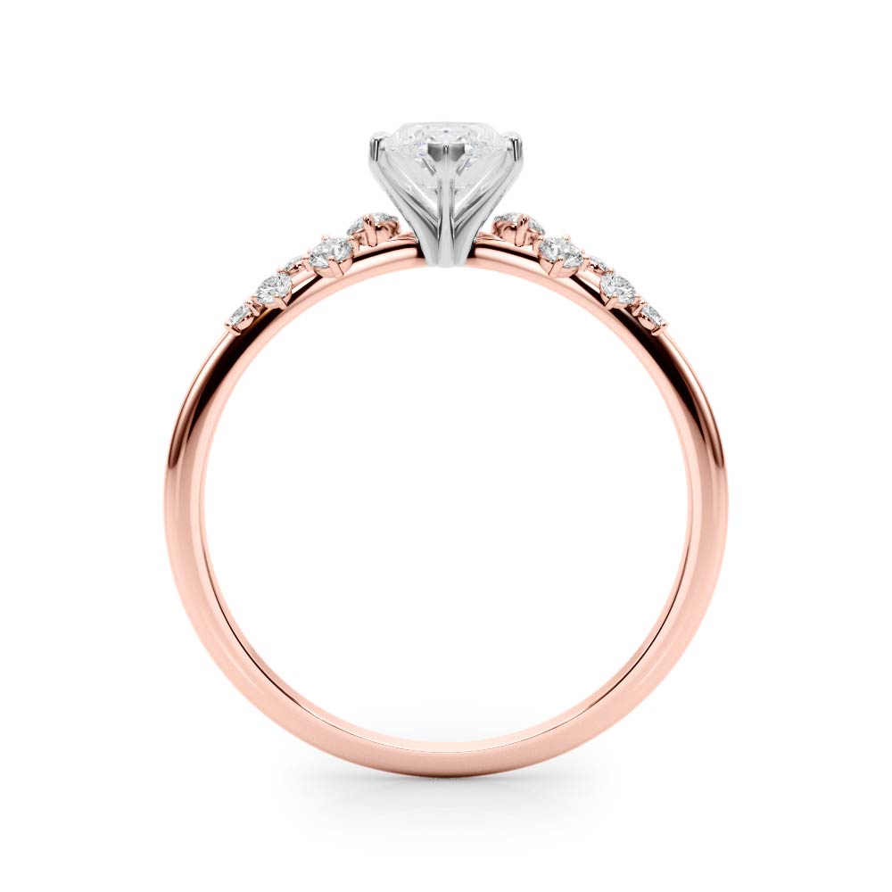 Oval Classic Lab Grown Diamond Engagement Ring - VS1 D/E/F | 14K & 18K Gold | Platinum | Oval Lab Diamond | Picasso Gold & Diamond Chicago