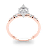 Oval Classic Lab Grown Diamond Engagement Ring - VS1 D/E/F | 14K & 18K Gold | Lab Grown Diamond Engagement Ring | Picasso Gold & Diamond | Chicago