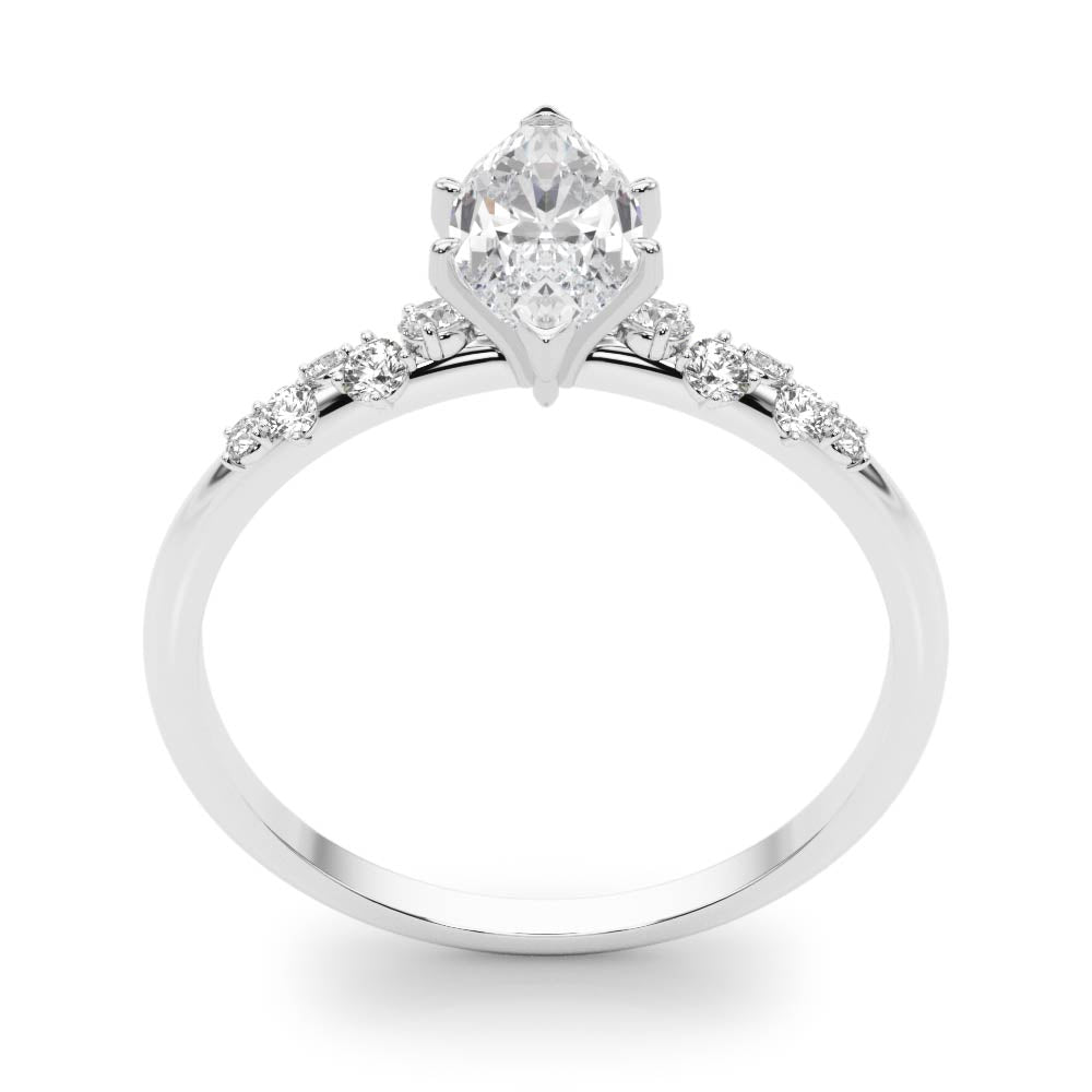 Oval Classic Lab Grown Diamond Engagement Ring - VS1 D/E/F | 14K & 18K Gold | Lab Grown Diamond Engagement Ring | Picasso Gold & Diamond | Chicago