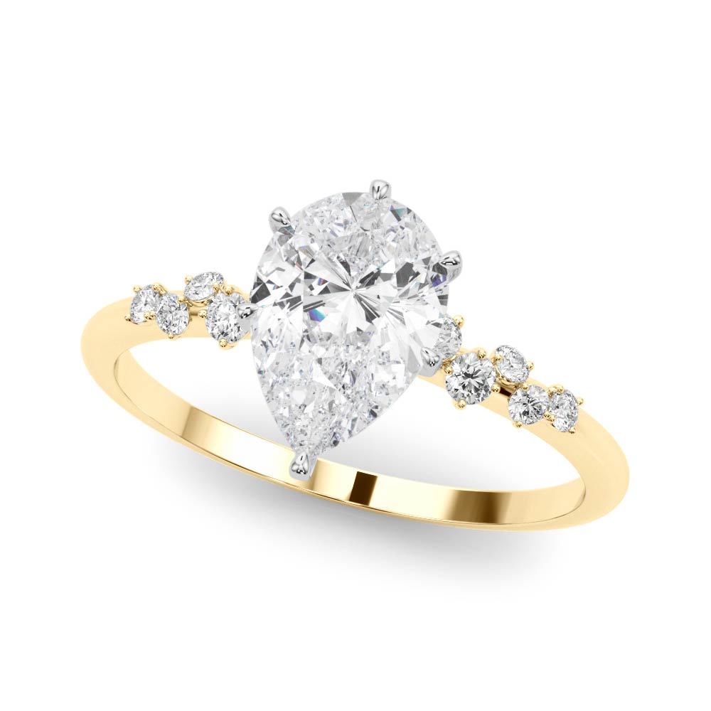 Oval Classic Lab Grown Diamond Engagement Ring - VS1 D/E/F | 14K & 18K Gold | 14K White Gold | Oval Lab Diamond | Picasso Gold & Diamond Chicago