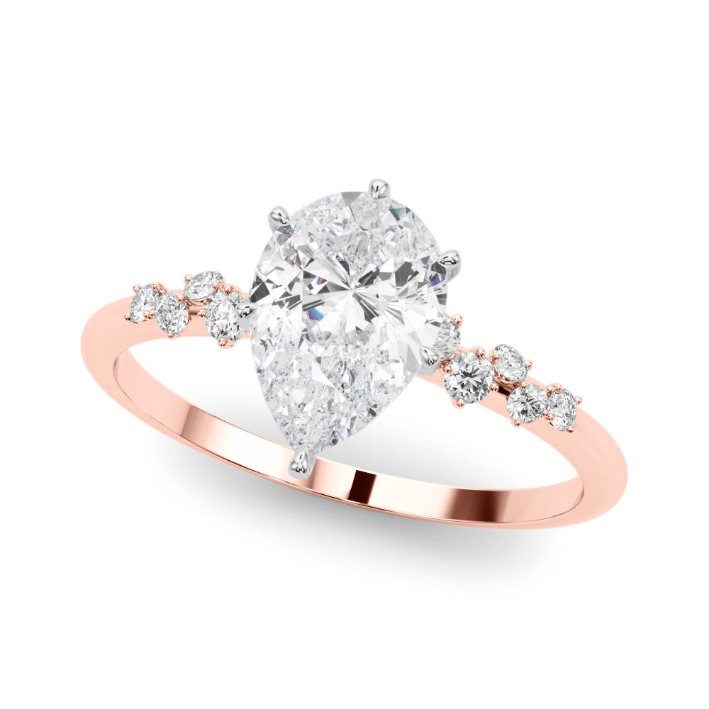 Oval Classic Lab Grown Diamond Engagement Ring - VS1 D/E/F | 14K & 18K Gold | 14K Yellow Gold | Oval Lab Diamond | Picasso Gold & Diamond Chicago