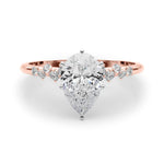 Oval Classic Lab Grown Diamond Engagement Ring - VS1 D/E/F | 14K & 18K Gold | 18K Rose Gold | Oval Lab Diamond | Picasso Gold & Diamond Chicago