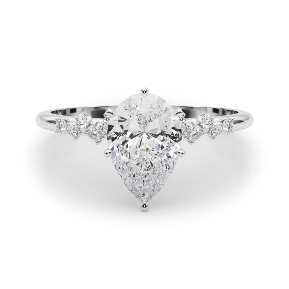 Oval Classic Lab Grown Diamond Engagement Ring - VS1 D/E/F | 14K & 18K Gold | Platinum | Oval Lab Diamond | Picasso Gold & Diamond Chicago