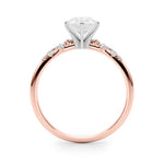 Oval Classic Lab Grown Diamond Engagement Ring - VS1 D/E/F | 14K & 18K Gold | Lab Grown Diamond Engagement Ring | Picasso Gold & Diamond | Chicago