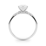 Oval Classic Lab Grown Diamond Engagement Ring - VS1 D/E/F | 14K & 18K Gold | Lab Grown Diamond Engagement Ring | Picasso Gold & Diamond | Chicago