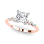 Oval Classic Lab Grown Diamond Engagement Ring - VS1 D/E/F | 14K & 18K Gold | 18K Yellow Gold | Oval Lab Diamond | Picasso Gold & Diamond Chicago