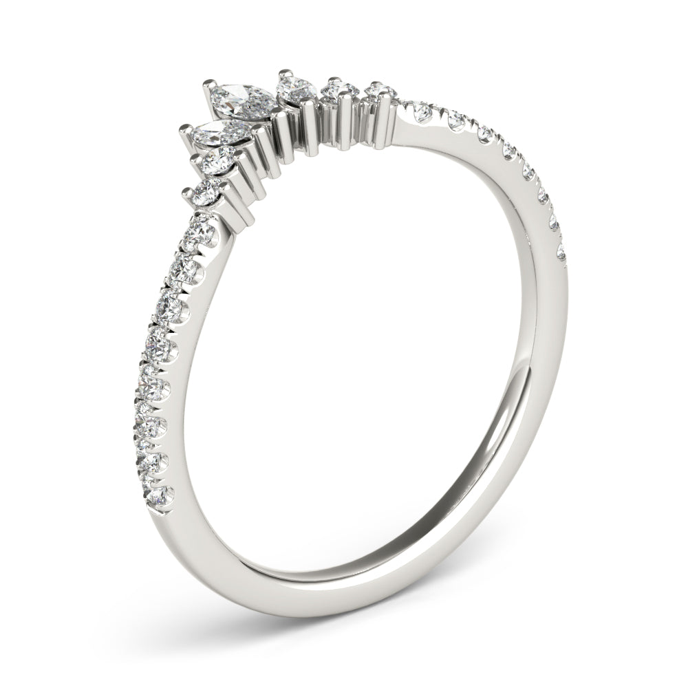 1/3 ct tw Lab Grown Diamond Ring in 14K White Gold