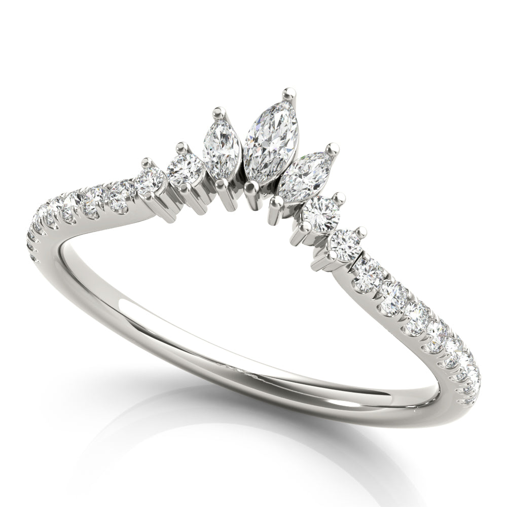 1/3 ct tw Lab Grown Diamond Ring in 14K White Gold