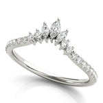 1/3 ct tw Lab Grown Diamond Ring in 14K White Gold