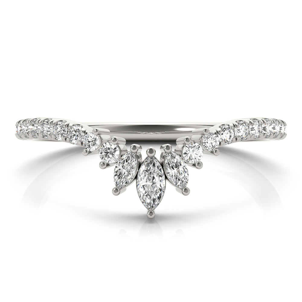 1/3 ct tw Lab Grown Diamond Ring in 14K White Gold