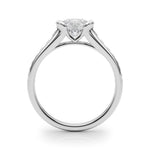 Round Single Row Lab Grown Diamond Engagement Ring - VS1 D/E/F | 14K & 18K Gold | 14K Rose Gold | Round Lab Diamond | Picasso Gold & Diamond Chicago