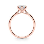Round Nature Inspired Lab Grown Diamond Engagement Ring - VS1 D/E/F | 14K & 18K Gold | 14K Rose Gold | Round Lab Diamond | Picasso Gold & Diamond Chicago