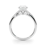 Round Nature Inspired Lab Grown Diamond Engagement Ring - VS1 D/E/F | 14K & 18K Gold | Lab Grown Diamond Engagement Ring | Picasso Gold & Diamond | Chicago