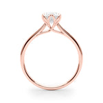 Oval Nature Inspired Lab Grown Diamond Engagement Ring - VS1 D/E/F | 14K & 18K Gold | 14K Rose Gold | Oval Lab Diamond | Picasso Gold & Diamond Chicago