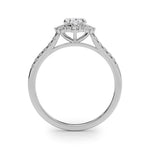 Oval Halo Lab Grown Diamond Engagement Ring - VS1 D/E/F | 14K & 18K Gold | 14K Rose Gold | Oval Lab Diamond | Picasso Gold & Diamond Chicago