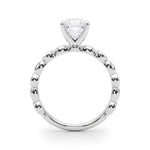 Round Single Row Lab Grown Diamond Engagement Ring - VS1 D/E/F | 14K & 18K Gold | Lab Grown Diamond Engagement Ring | Picasso Gold & Diamond | Chicago