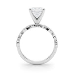 Round Nature Inspired Lab Grown Diamond Engagement Ring - VS1 D/E/F | 14K & 18K Gold | Lab Grown Diamond Engagement Ring | Picasso Gold & Diamond | Chicago