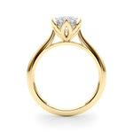 Round Nature Inspired Lab Grown Diamond Engagement Ring - VS1 D/E/F | 14K & 18K Gold | 14K Rose Gold | Round Lab Diamond | Picasso Gold & Diamond Chicago
