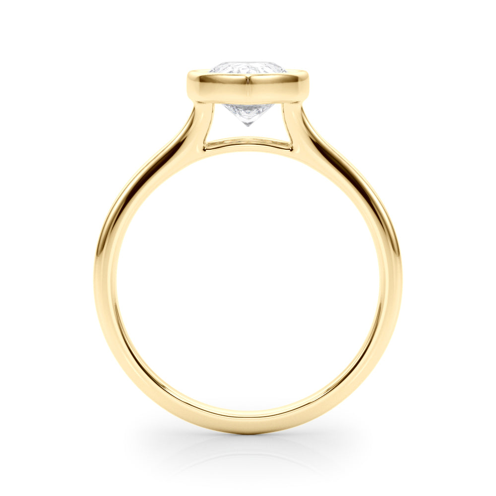 Pear Solitaire Lab Grown Diamond Engagement Ring - VS1 D/E/F | 14K & 18K Gold | 14K Rose Gold | Pear Lab Diamond | Picasso Gold & Diamond Chicago