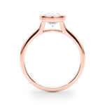 Pear Solitaire Lab Grown Diamond Engagement Ring - VS1 D/E/F | 14K & 18K Gold | 14K Rose Gold | Pear Lab Diamond | Picasso Gold & Diamond Chicago