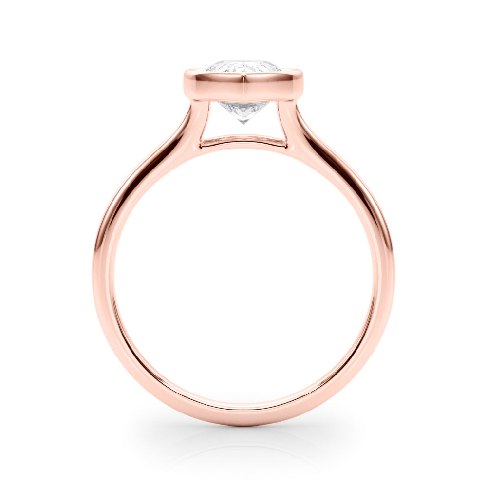 Pear Solitaire Lab Grown Diamond Engagement Ring - VS1 D/E/F | 14K & 18K Gold | 14K Rose Gold | Pear Lab Diamond | Picasso Gold & Diamond Chicago