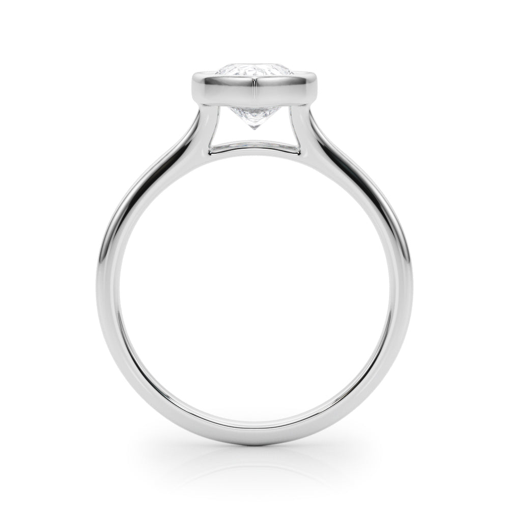 Pear Solitaire Lab Grown Diamond Engagement Ring - VS1 D/E/F | 14K & 18K Gold | 14K Rose Gold | Pear Lab Diamond | Picasso Gold & Diamond Chicago