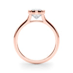 Cushion Solitaire Lab Grown Diamond Engagement Ring - VS1 D/E/F | 14K & 18K Gold | 14K Rose Gold | Cushion Lab Diamond | Picasso Gold & Diamond Chicago