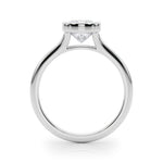 Cushion Solitaire Lab Grown Diamond Engagement Ring - VS1 D/E/F | 14K & 18K Gold | 14K Rose Gold | Cushion Lab Diamond | Picasso Gold & Diamond Chicago
