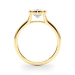 Oval Solitaire Lab Grown Diamond Engagement Ring - VS1 D/E/F | 14K & 18K Gold | 14K Rose Gold | Oval Lab Diamond | Picasso Gold & Diamond Chicago