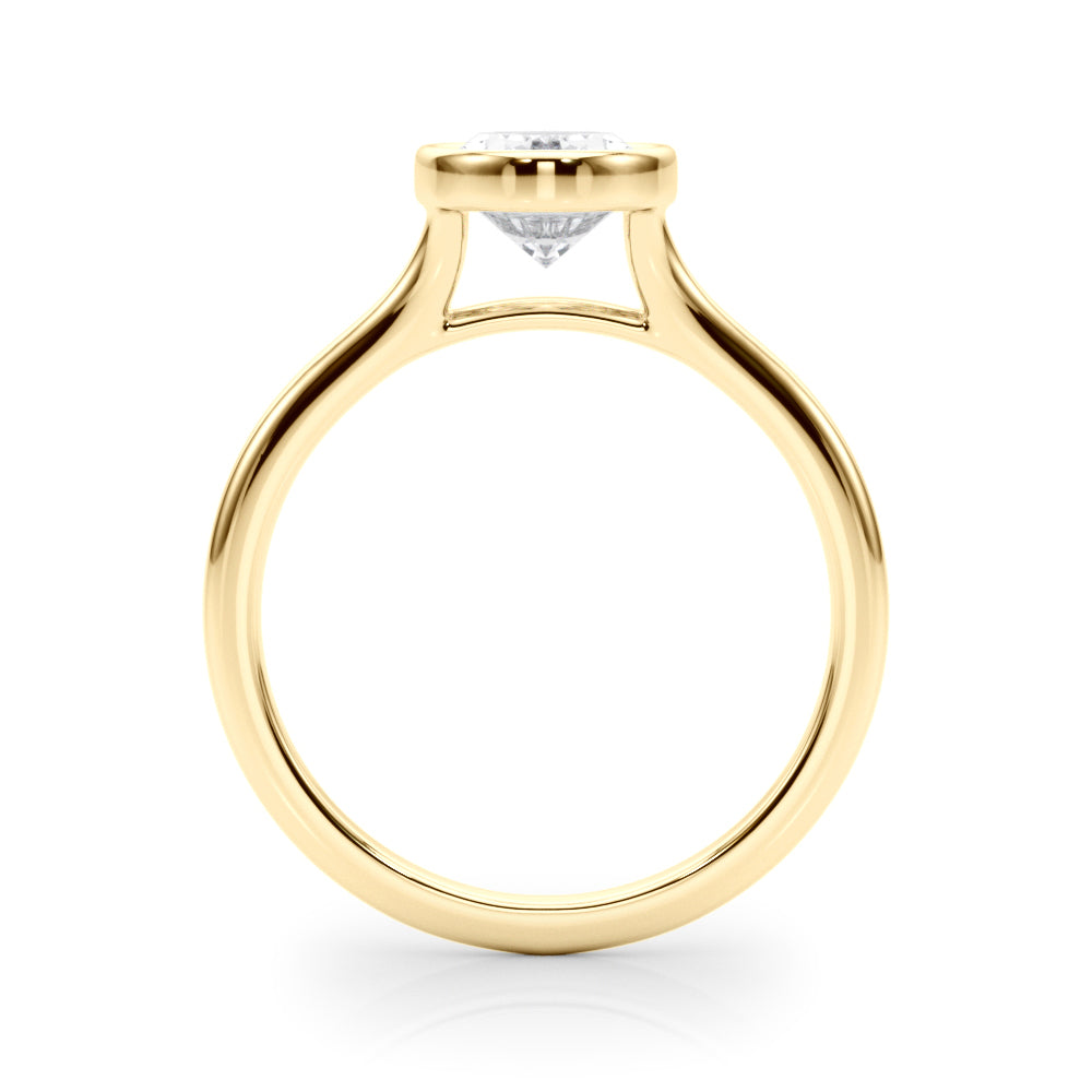 Oval Solitaire Lab Grown Diamond Engagement Ring - VS1 D/E/F | 14K & 18K Gold | 14K Rose Gold | Oval Lab Diamond | Picasso Gold & Diamond Chicago