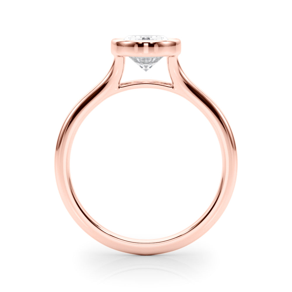 Oval Solitaire Lab Grown Diamond Engagement Ring - VS1 D/E/F | 14K & 18K Gold | 14K Rose Gold | Oval Lab Diamond | Picasso Gold & Diamond Chicago