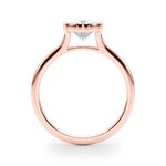 Oval Solitaire Lab Grown Diamond Engagement Ring - VS1 D/E/F | 14K & 18K Gold | 14K Rose Gold | Oval Lab Diamond | Picasso Gold & Diamond Chicago