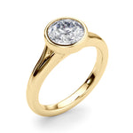 Round Solitaire Lab Grown Diamond Engagement Ring - VS1 D/E/F | 14K & 18K Gold | 14K White Gold | Round Lab Diamond | Picasso Gold & Diamond Chicago