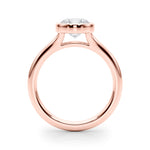 Round Solitaire Lab Grown Diamond Engagement Ring - VS1 D/E/F | 14K & 18K Gold | 14K Rose Gold | Round Lab Diamond | Picasso Gold & Diamond Chicago