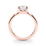 Cushion Solitaire Lab Grown Diamond Engagement Ring - VS1 D/E/F | 14K & 18K Gold | 14K Rose Gold | Cushion Lab Diamond | Picasso Gold & Diamond Chicago