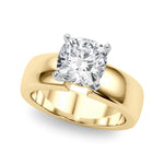 Round Solitaire Lab Grown Diamond Engagement Ring - VS1 D/E/F | 14K & 18K Gold | 18K White Gold | Round Lab Diamond | Picasso Gold & Diamond Chicago
