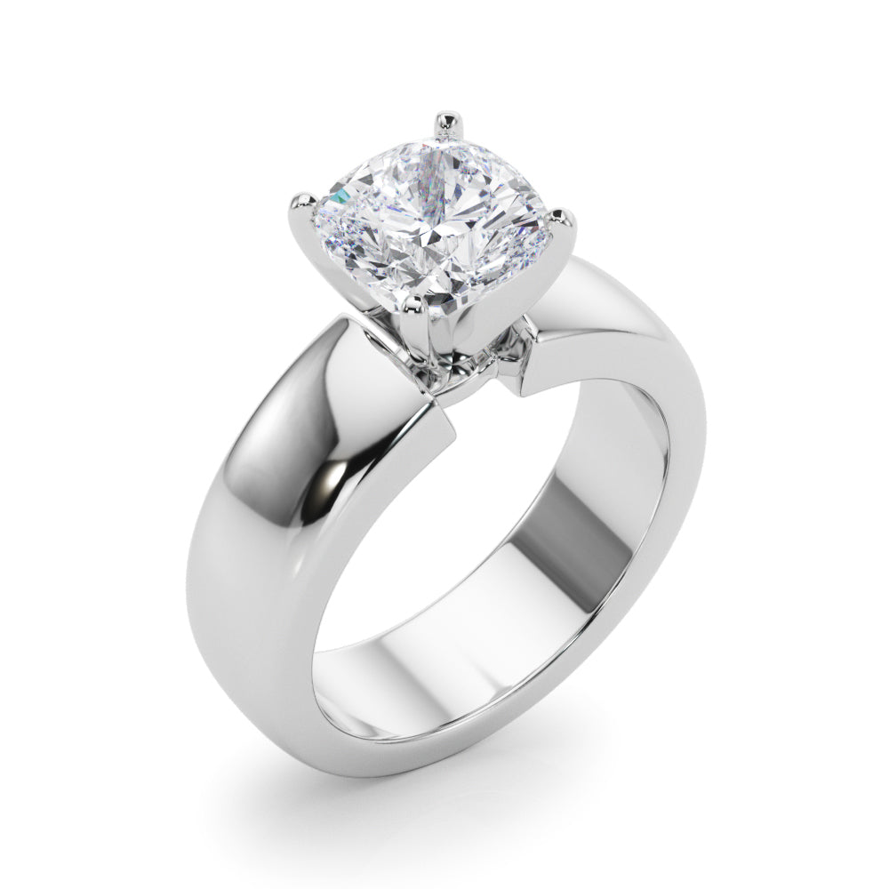 Round Solitaire Lab Grown Diamond Engagement Ring - VS1 D/E/F | 14K & 18K Gold | 18K Rose Gold | Round Lab Diamond | Picasso Gold & Diamond Chicago