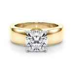 Round Solitaire Lab Grown Diamond Engagement Ring - VS1 D/E/F | 14K & 18K Gold | Platinum | Round Lab Diamond | Picasso Gold & Diamond Chicago