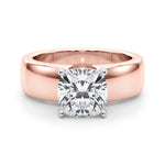 Round Solitaire Lab Grown Diamond Engagement Ring - VS1 D/E/F | 14K & 18K Gold | Platinum | Round Lab Diamond | Picasso Gold & Diamond Chicago