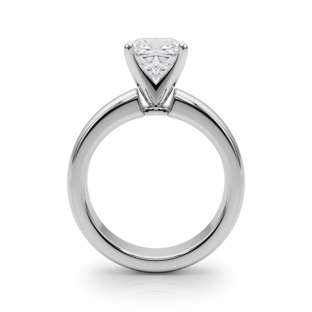 Round Solitaire Lab Grown Diamond Engagement Ring - VS1 D/E/F | 14K & 18K Gold | Lab Grown Diamond Engagement Ring | Picasso Gold & Diamond | Chicago