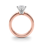 Round Solitaire Lab Grown Diamond Engagement Ring - VS1 D/E/F | 14K & 18K Gold | Platinum | Round Lab Diamond | Picasso Gold & Diamond Chicago