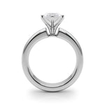 Round Solitaire Lab Grown Diamond Engagement Ring - VS1 D/E/F | 14K & 18K Gold | Lab Grown Diamond Engagement Ring | Picasso Gold & Diamond | Chicago