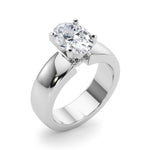 Round Solitaire Lab Grown Diamond Engagement Ring - VS1 D/E/F | 14K & 18K Gold | Lab Grown Diamond Engagement Ring | Picasso Gold & Diamond | Chicago