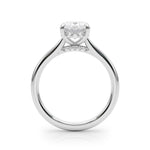 Oval Hidden Halo Lab Grown Diamond Engagement Ring - VS1 D/E/F | 14K & 18K Gold | 14K Rose Gold | Oval Lab Diamond | Picasso Gold & Diamond Chicago